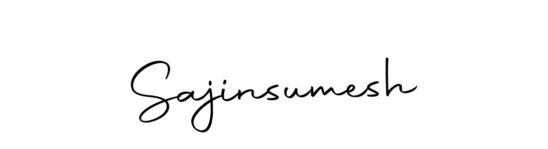 Make a beautiful signature design for name Sajinsumesh. Use this online signature maker to create a handwritten signature for free. Sajinsumesh signature style 10 images and pictures png