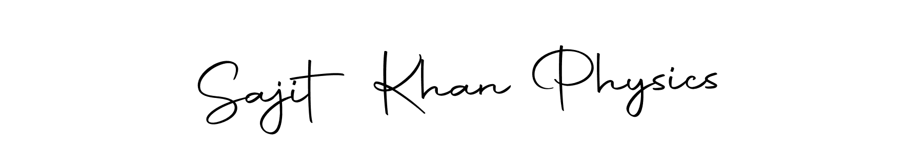 This is the best signature style for the Sajit Khan Physics name. Also you like these signature font (Autography-DOLnW). Mix name signature. Sajit Khan Physics signature style 10 images and pictures png