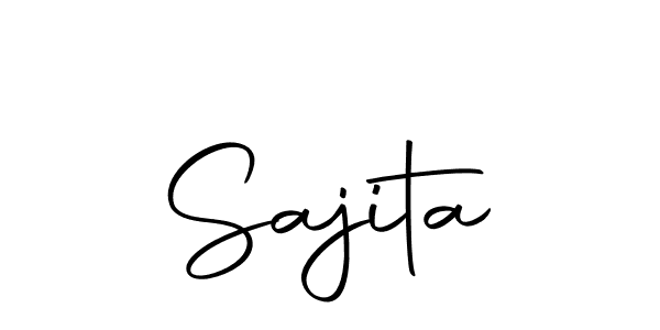 if you are searching for the best signature style for your name Sajita. so please give up your signature search. here we have designed multiple signature styles  using Autography-DOLnW. Sajita signature style 10 images and pictures png