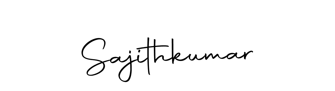 Make a beautiful signature design for name Sajithkumar. With this signature (Autography-DOLnW) style, you can create a handwritten signature for free. Sajithkumar signature style 10 images and pictures png