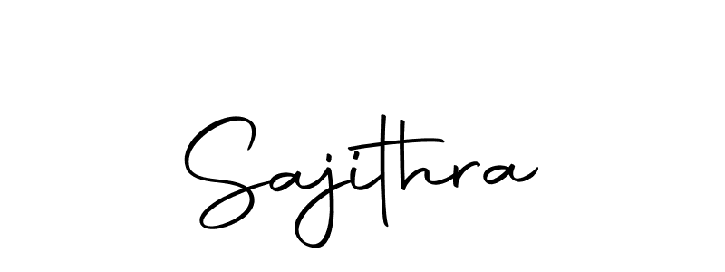 Sajithra stylish signature style. Best Handwritten Sign (Autography-DOLnW) for my name. Handwritten Signature Collection Ideas for my name Sajithra. Sajithra signature style 10 images and pictures png