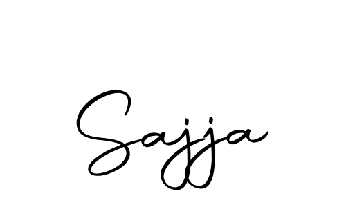 Make a beautiful signature design for name Sajja. With this signature (Autography-DOLnW) style, you can create a handwritten signature for free. Sajja signature style 10 images and pictures png