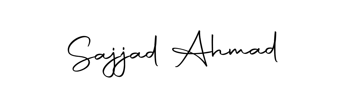 How to Draw Sajjad Ahmad signature style? Autography-DOLnW is a latest design signature styles for name Sajjad Ahmad. Sajjad Ahmad signature style 10 images and pictures png