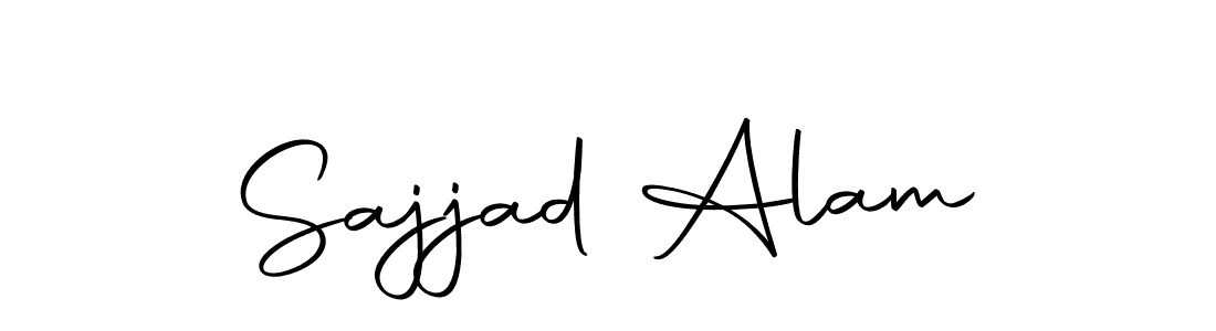 Create a beautiful signature design for name Sajjad Alam. With this signature (Autography-DOLnW) fonts, you can make a handwritten signature for free. Sajjad Alam signature style 10 images and pictures png