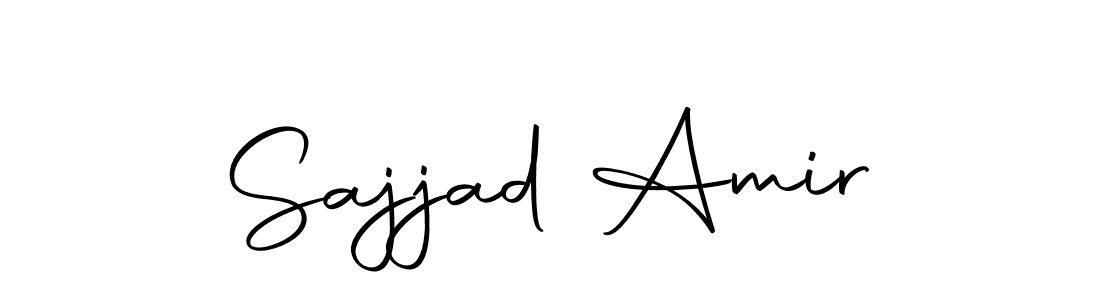 Design your own signature with our free online signature maker. With this signature software, you can create a handwritten (Autography-DOLnW) signature for name Sajjad Amir. Sajjad Amir signature style 10 images and pictures png