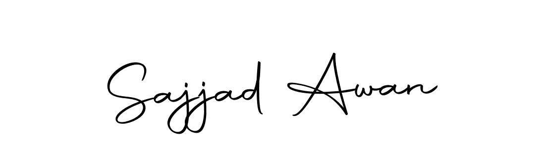 The best way (Autography-DOLnW) to make a short signature is to pick only two or three words in your name. The name Sajjad Awan include a total of six letters. For converting this name. Sajjad Awan signature style 10 images and pictures png