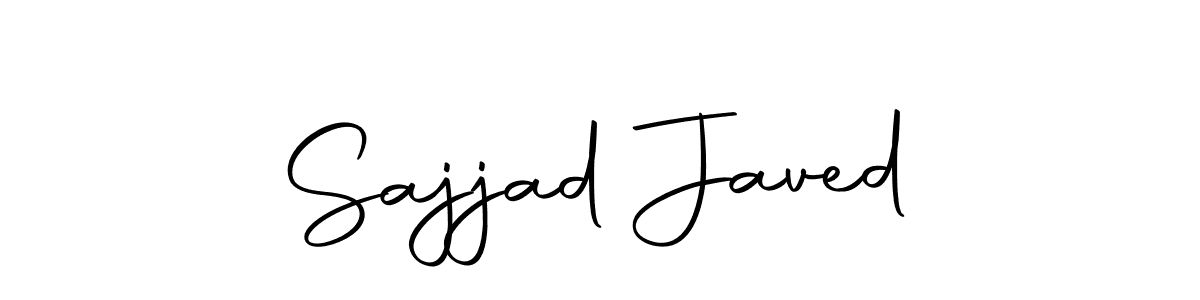 Design your own signature with our free online signature maker. With this signature software, you can create a handwritten (Autography-DOLnW) signature for name Sajjad Javed. Sajjad Javed signature style 10 images and pictures png