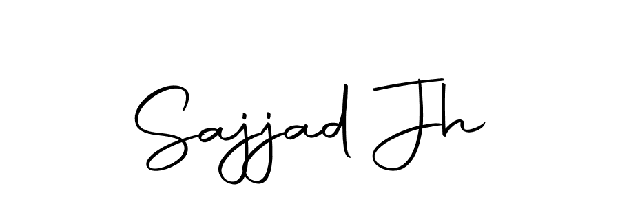 Create a beautiful signature design for name Sajjad Jh. With this signature (Autography-DOLnW) fonts, you can make a handwritten signature for free. Sajjad Jh signature style 10 images and pictures png