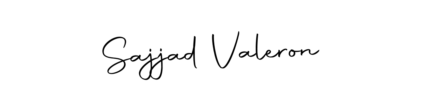 Design your own signature with our free online signature maker. With this signature software, you can create a handwritten (Autography-DOLnW) signature for name Sajjad Valeron. Sajjad Valeron signature style 10 images and pictures png