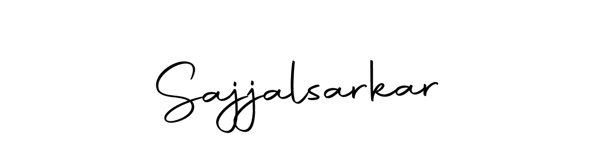 Use a signature maker to create a handwritten signature online. With this signature software, you can design (Autography-DOLnW) your own signature for name Sajjalsarkar. Sajjalsarkar signature style 10 images and pictures png