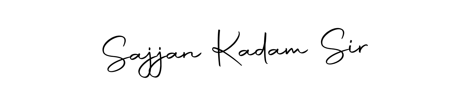 Make a short Sajjan Kadam Sir signature style. Manage your documents anywhere anytime using Autography-DOLnW. Create and add eSignatures, submit forms, share and send files easily. Sajjan Kadam Sir signature style 10 images and pictures png