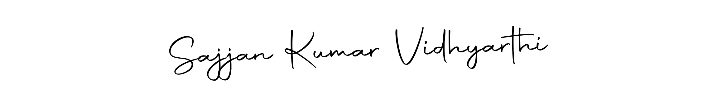 The best way (Autography-DOLnW) to make a short signature is to pick only two or three words in your name. The name Sajjan Kumar Vidhyarthi include a total of six letters. For converting this name. Sajjan Kumar Vidhyarthi signature style 10 images and pictures png