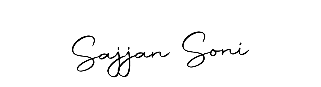 Make a short Sajjan Soni signature style. Manage your documents anywhere anytime using Autography-DOLnW. Create and add eSignatures, submit forms, share and send files easily. Sajjan Soni signature style 10 images and pictures png