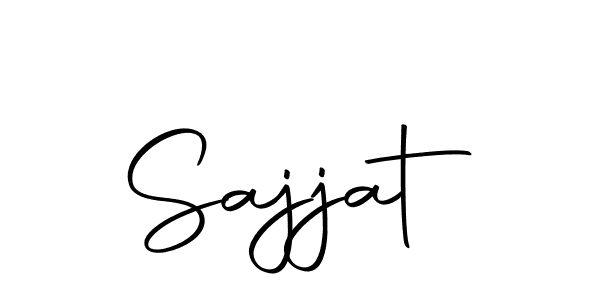 The best way (Autography-DOLnW) to make a short signature is to pick only two or three words in your name. The name Sajjat include a total of six letters. For converting this name. Sajjat signature style 10 images and pictures png