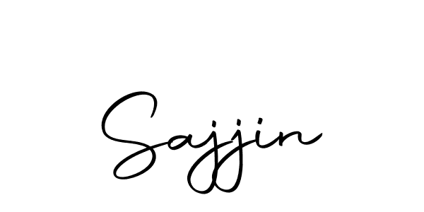 You should practise on your own different ways (Autography-DOLnW) to write your name (Sajjin) in signature. don't let someone else do it for you. Sajjin signature style 10 images and pictures png
