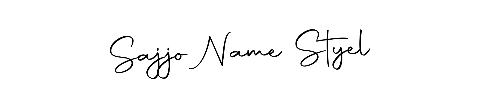 How to Draw Sajjo Name Styel signature style? Autography-DOLnW is a latest design signature styles for name Sajjo Name Styel. Sajjo Name Styel signature style 10 images and pictures png