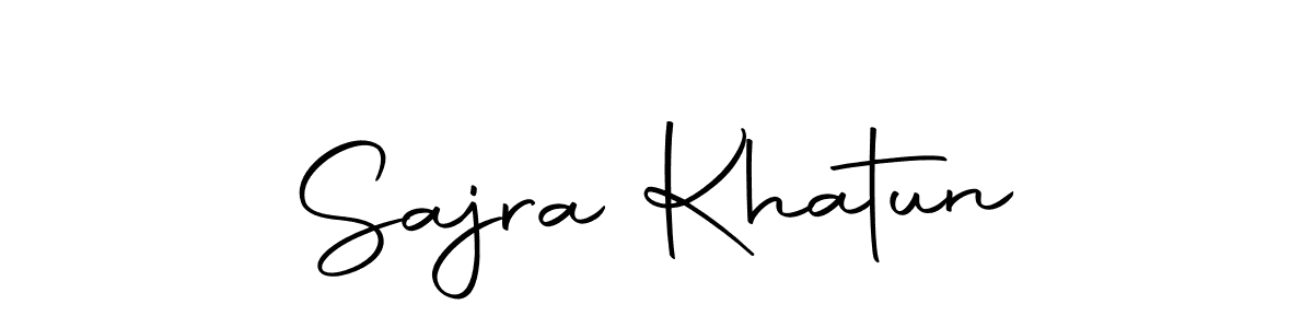 Make a beautiful signature design for name Sajra Khatun. Use this online signature maker to create a handwritten signature for free. Sajra Khatun signature style 10 images and pictures png