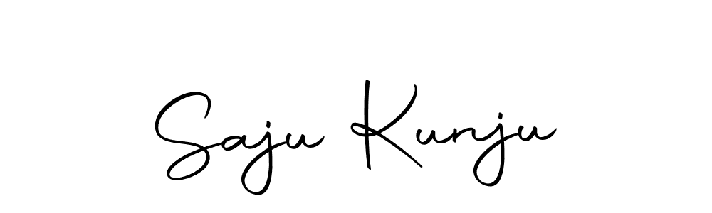 Make a beautiful signature design for name Saju Kunju. Use this online signature maker to create a handwritten signature for free. Saju Kunju signature style 10 images and pictures png