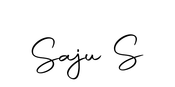 Make a beautiful signature design for name Saju S. With this signature (Autography-DOLnW) style, you can create a handwritten signature for free. Saju S signature style 10 images and pictures png