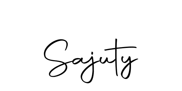 Once you've used our free online signature maker to create your best signature Autography-DOLnW style, it's time to enjoy all of the benefits that Sajuty name signing documents. Sajuty signature style 10 images and pictures png