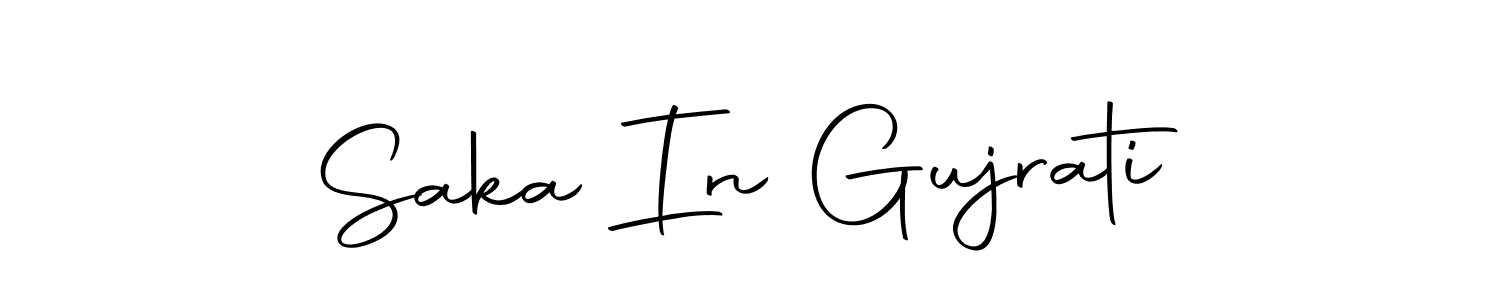 The best way (Autography-DOLnW) to make a short signature is to pick only two or three words in your name. The name Saka In Gujrati include a total of six letters. For converting this name. Saka In Gujrati signature style 10 images and pictures png