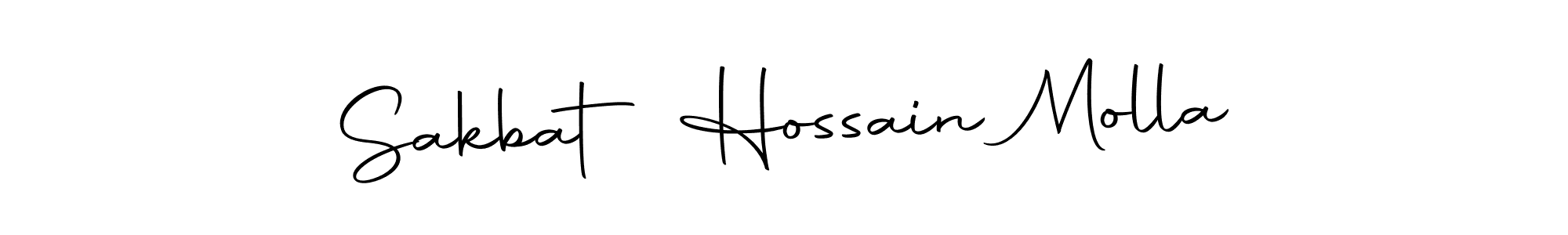if you are searching for the best signature style for your name Sakbat Hossain Molla. so please give up your signature search. here we have designed multiple signature styles  using Autography-DOLnW. Sakbat Hossain Molla signature style 10 images and pictures png