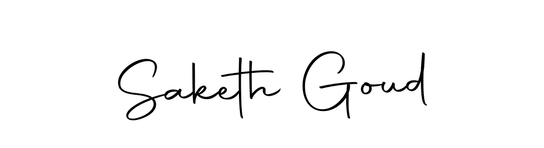 You should practise on your own different ways (Autography-DOLnW) to write your name (Saketh Goud) in signature. don't let someone else do it for you. Saketh Goud signature style 10 images and pictures png