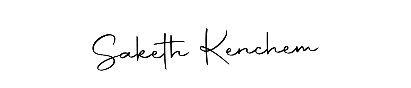 How to make Saketh Kenchem signature? Autography-DOLnW is a professional autograph style. Create handwritten signature for Saketh Kenchem name. Saketh Kenchem signature style 10 images and pictures png