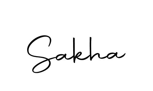 How to make Sakha signature? Autography-DOLnW is a professional autograph style. Create handwritten signature for Sakha name. Sakha signature style 10 images and pictures png