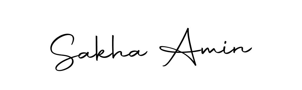 Also You can easily find your signature by using the search form. We will create Sakha Amin name handwritten signature images for you free of cost using Autography-DOLnW sign style. Sakha Amin signature style 10 images and pictures png