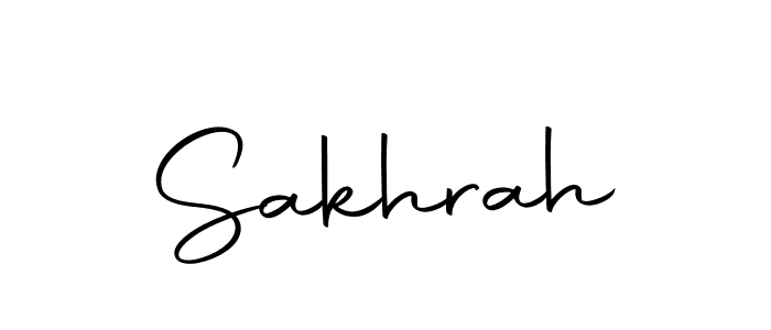 if you are searching for the best signature style for your name Sakhrah. so please give up your signature search. here we have designed multiple signature styles  using Autography-DOLnW. Sakhrah signature style 10 images and pictures png