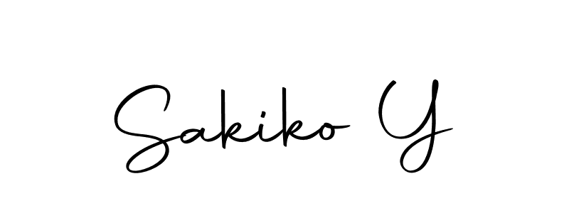 if you are searching for the best signature style for your name Sakiko Y. so please give up your signature search. here we have designed multiple signature styles  using Autography-DOLnW. Sakiko Y signature style 10 images and pictures png