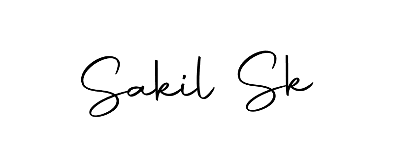 Similarly Autography-DOLnW is the best handwritten signature design. Signature creator online .You can use it as an online autograph creator for name Sakil Sk. Sakil Sk signature style 10 images and pictures png