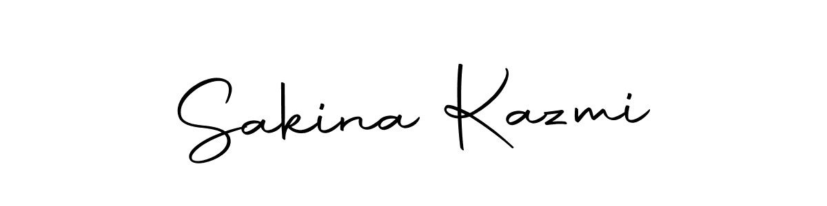 It looks lik you need a new signature style for name Sakina Kazmi. Design unique handwritten (Autography-DOLnW) signature with our free signature maker in just a few clicks. Sakina Kazmi signature style 10 images and pictures png