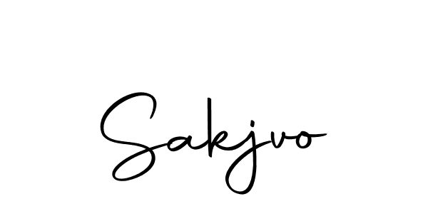 Sakjvo stylish signature style. Best Handwritten Sign (Autography-DOLnW) for my name. Handwritten Signature Collection Ideas for my name Sakjvo. Sakjvo signature style 10 images and pictures png