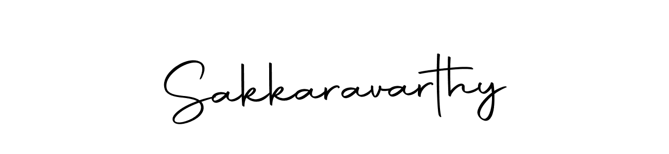 Use a signature maker to create a handwritten signature online. With this signature software, you can design (Autography-DOLnW) your own signature for name Sakkaravarthy. Sakkaravarthy signature style 10 images and pictures png