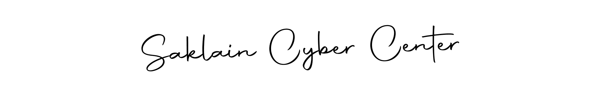 You can use this online signature creator to create a handwritten signature for the name Saklain Cyber Center. This is the best online autograph maker. Saklain Cyber Center signature style 10 images and pictures png