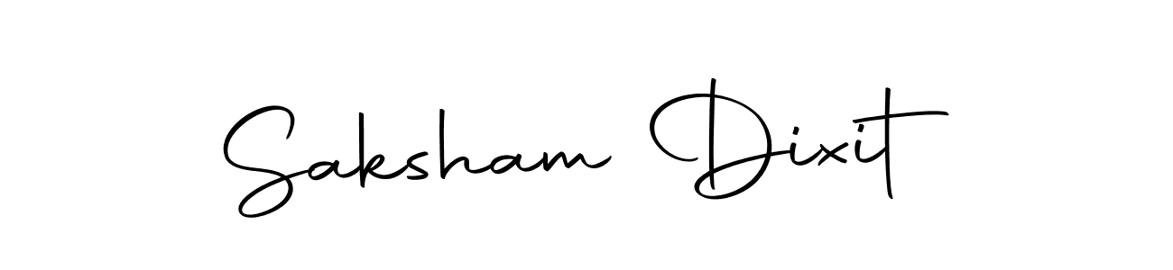 Saksham Dixit stylish signature style. Best Handwritten Sign (Autography-DOLnW) for my name. Handwritten Signature Collection Ideas for my name Saksham Dixit. Saksham Dixit signature style 10 images and pictures png