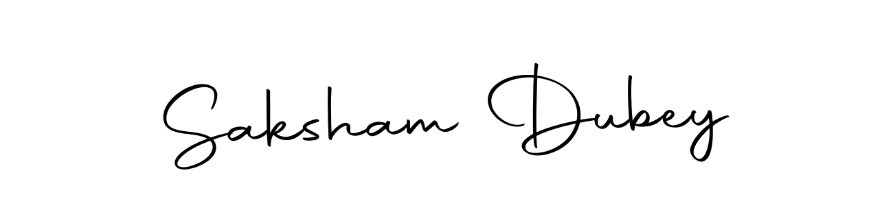 Use a signature maker to create a handwritten signature online. With this signature software, you can design (Autography-DOLnW) your own signature for name Saksham Dubey. Saksham Dubey signature style 10 images and pictures png