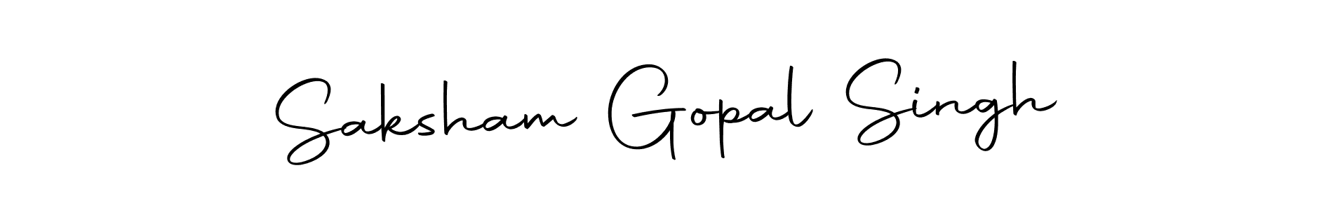 Saksham Gopal Singh stylish signature style. Best Handwritten Sign (Autography-DOLnW) for my name. Handwritten Signature Collection Ideas for my name Saksham Gopal Singh. Saksham Gopal Singh signature style 10 images and pictures png