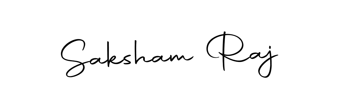 Saksham Raj stylish signature style. Best Handwritten Sign (Autography-DOLnW) for my name. Handwritten Signature Collection Ideas for my name Saksham Raj. Saksham Raj signature style 10 images and pictures png