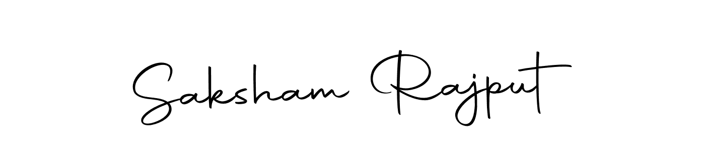 Saksham Rajput stylish signature style. Best Handwritten Sign (Autography-DOLnW) for my name. Handwritten Signature Collection Ideas for my name Saksham Rajput. Saksham Rajput signature style 10 images and pictures png