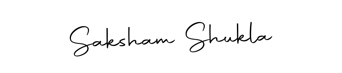 You can use this online signature creator to create a handwritten signature for the name Saksham Shukla. This is the best online autograph maker. Saksham Shukla signature style 10 images and pictures png