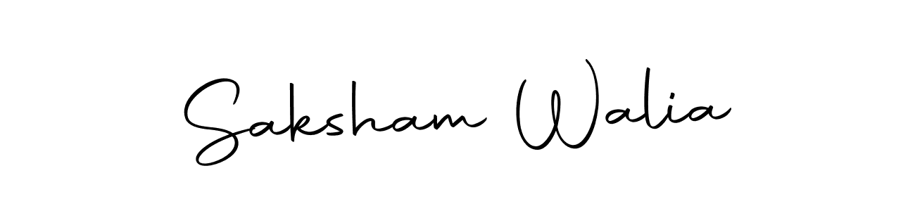 if you are searching for the best signature style for your name Saksham Walia. so please give up your signature search. here we have designed multiple signature styles  using Autography-DOLnW. Saksham Walia signature style 10 images and pictures png