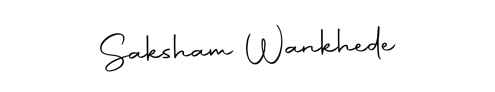 if you are searching for the best signature style for your name Saksham Wankhede. so please give up your signature search. here we have designed multiple signature styles  using Autography-DOLnW. Saksham Wankhede signature style 10 images and pictures png
