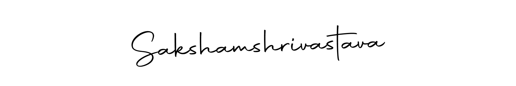 Use a signature maker to create a handwritten signature online. With this signature software, you can design (Autography-DOLnW) your own signature for name Sakshamshrivastava. Sakshamshrivastava signature style 10 images and pictures png
