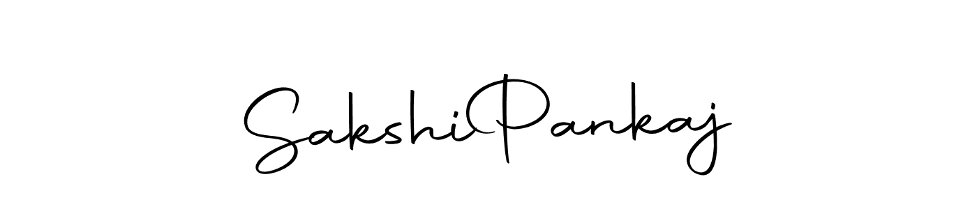 Make a beautiful signature design for name Sakshi  Pankaj. With this signature (Autography-DOLnW) style, you can create a handwritten signature for free. Sakshi  Pankaj signature style 10 images and pictures png