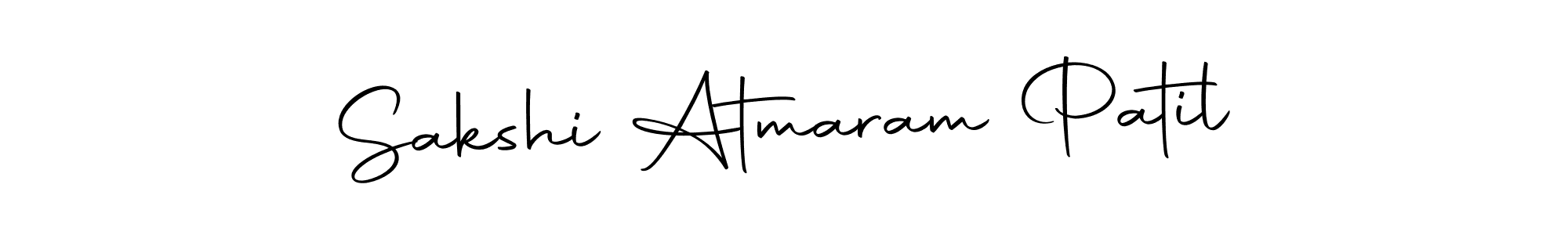 Use a signature maker to create a handwritten signature online. With this signature software, you can design (Autography-DOLnW) your own signature for name Sakshi Atmaram Patil. Sakshi Atmaram Patil signature style 10 images and pictures png