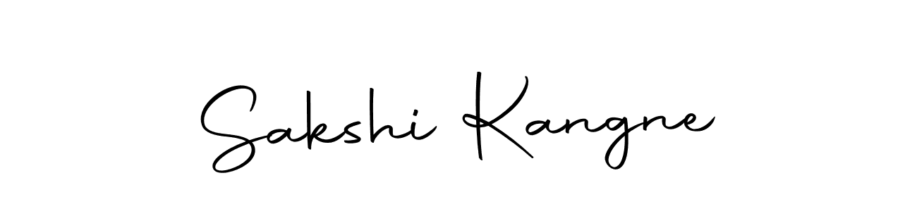 Use a signature maker to create a handwritten signature online. With this signature software, you can design (Autography-DOLnW) your own signature for name Sakshi Kangne. Sakshi Kangne signature style 10 images and pictures png