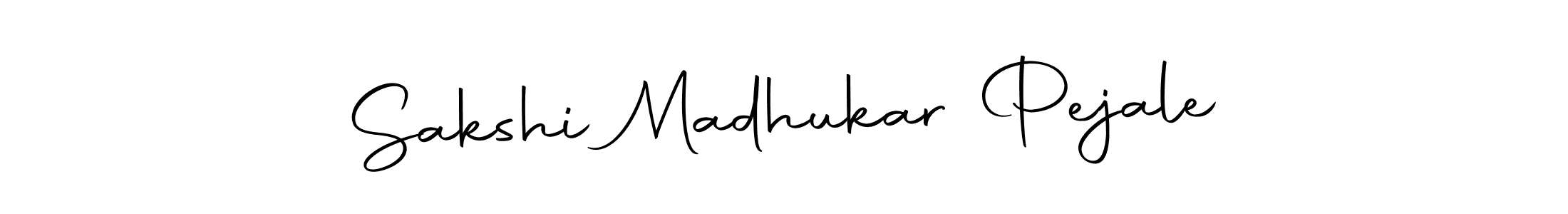 You can use this online signature creator to create a handwritten signature for the name Sakshi Madhukar Pejale. This is the best online autograph maker. Sakshi Madhukar Pejale signature style 10 images and pictures png